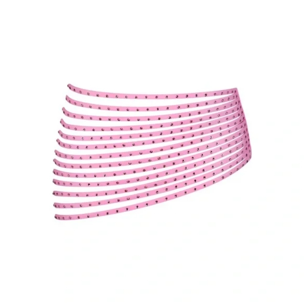 Skims Rhinestone Swim Strappy Skirt